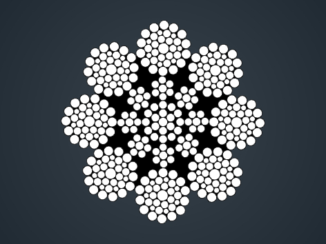 8×36WS+IWR粗直徑鋼絲繩