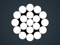 單股鋼絲繩1x19 單股鋼絲繩1x19